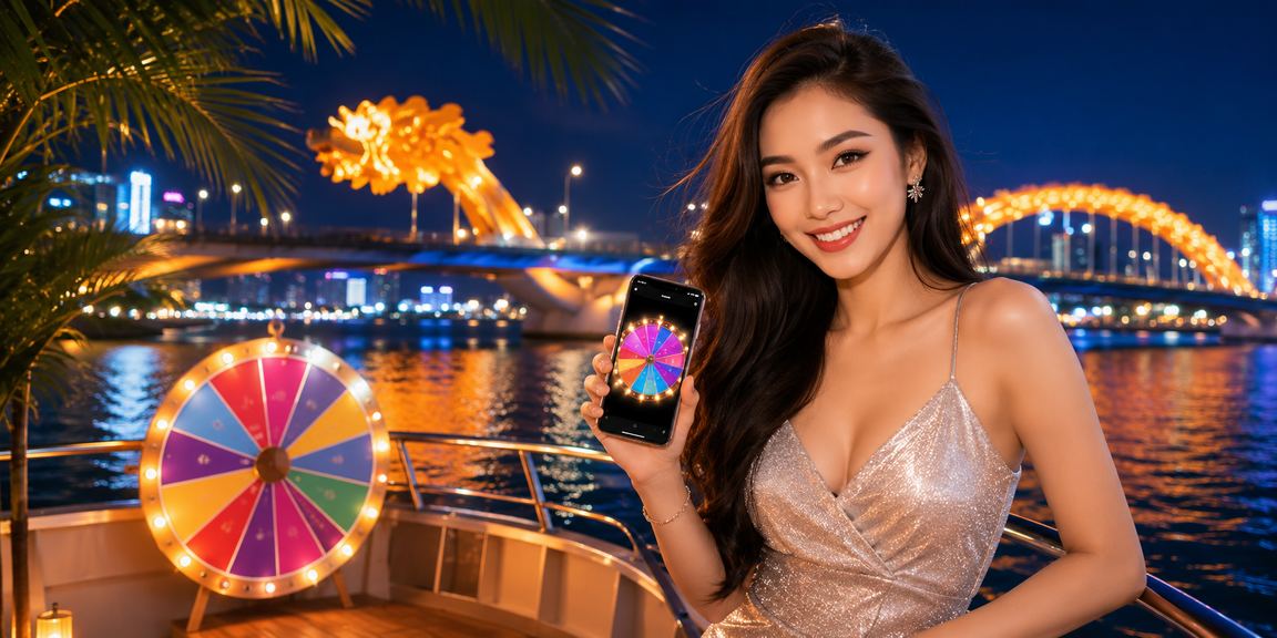 Người mẫu Việt Nam tham gia rút thăm may mắn tại Đà Nẵng